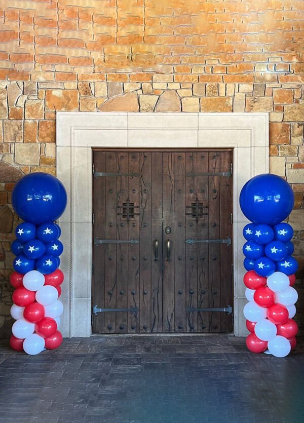 Corporate Events Blue, Red and White