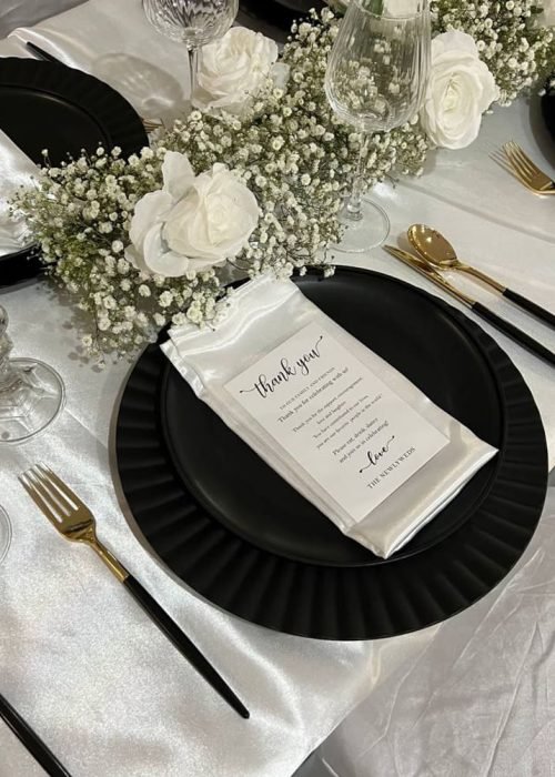 Table setup